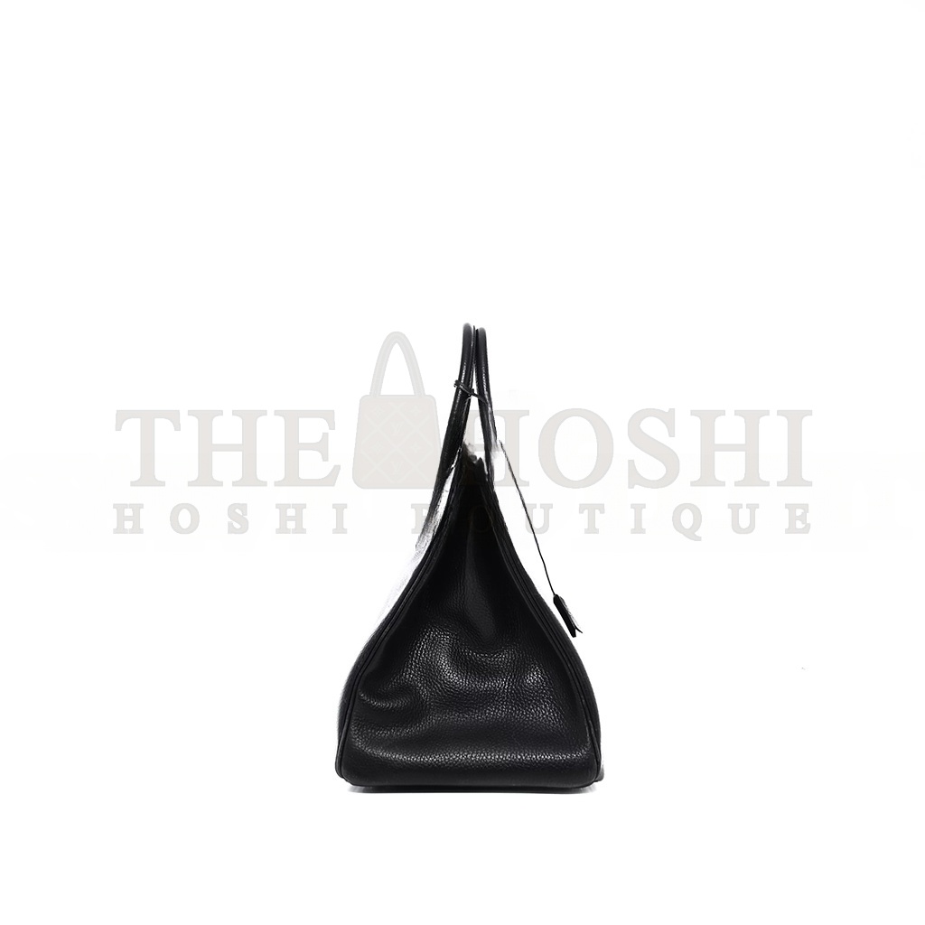 H**me5 BIRKIN 40 TOGO LEATHER BLACK GOLD BUCKLE WS3148 (40*30*21cm) Master Quality